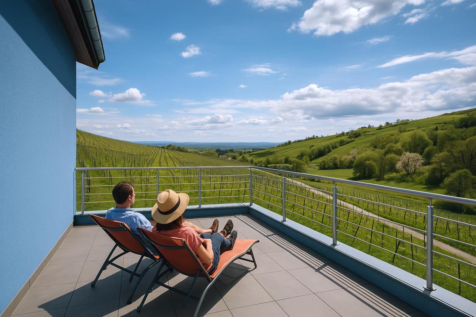 Apartamento Janea Big Blue House Reichsfeld Exterior foto